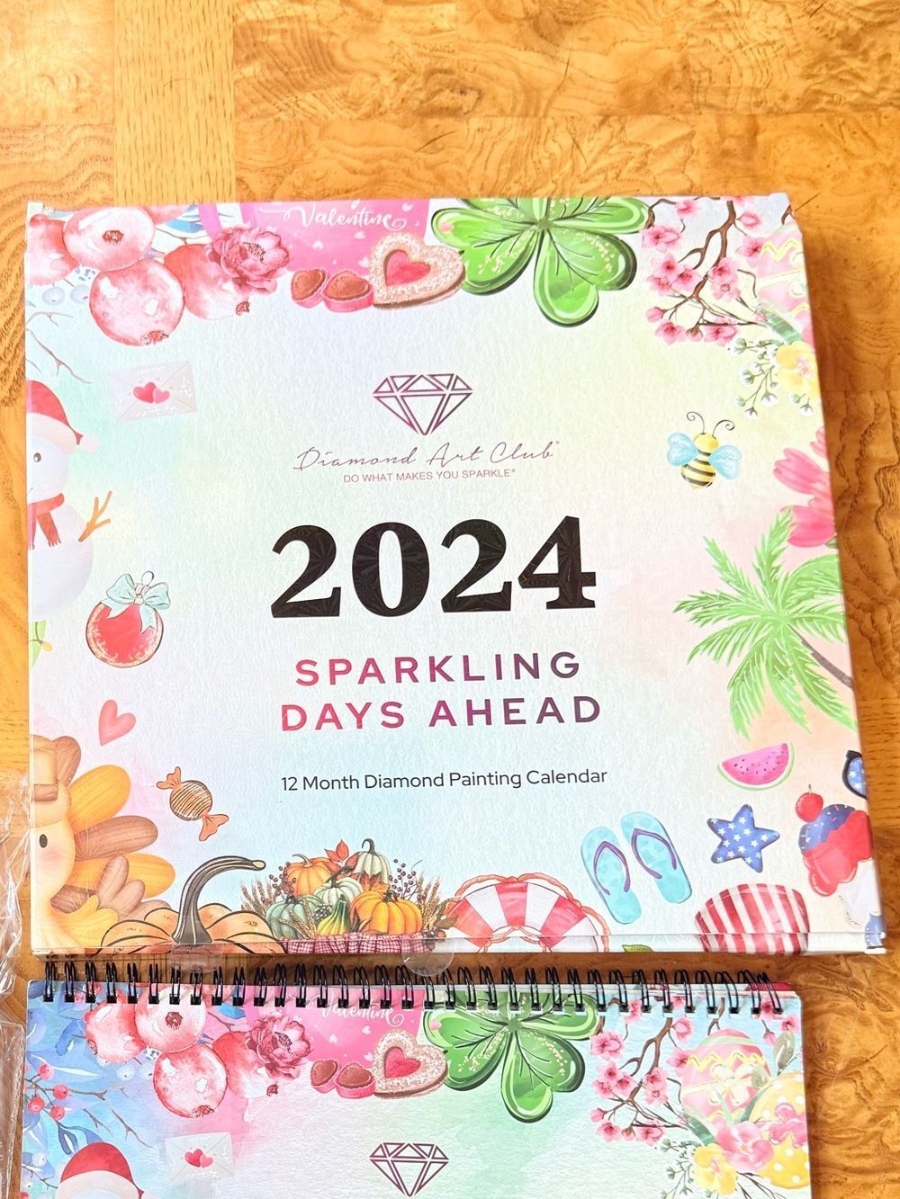 Diamond Art Club “Sparkling Days Ahead” 2024 Diamond Painting Calendar